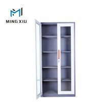 Mingxiu 2 Door Metal Filing Cabinet Hong Kong / Metal Glass Door File Cabinet